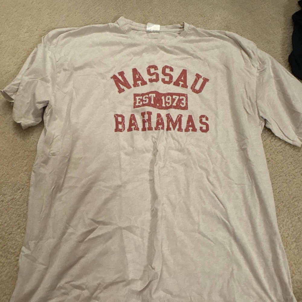 Nassau Bahamas Beige T-Shirt
